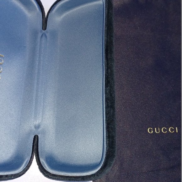 Gucci Eyeglass Sunglass Case Black Velvet main image 4